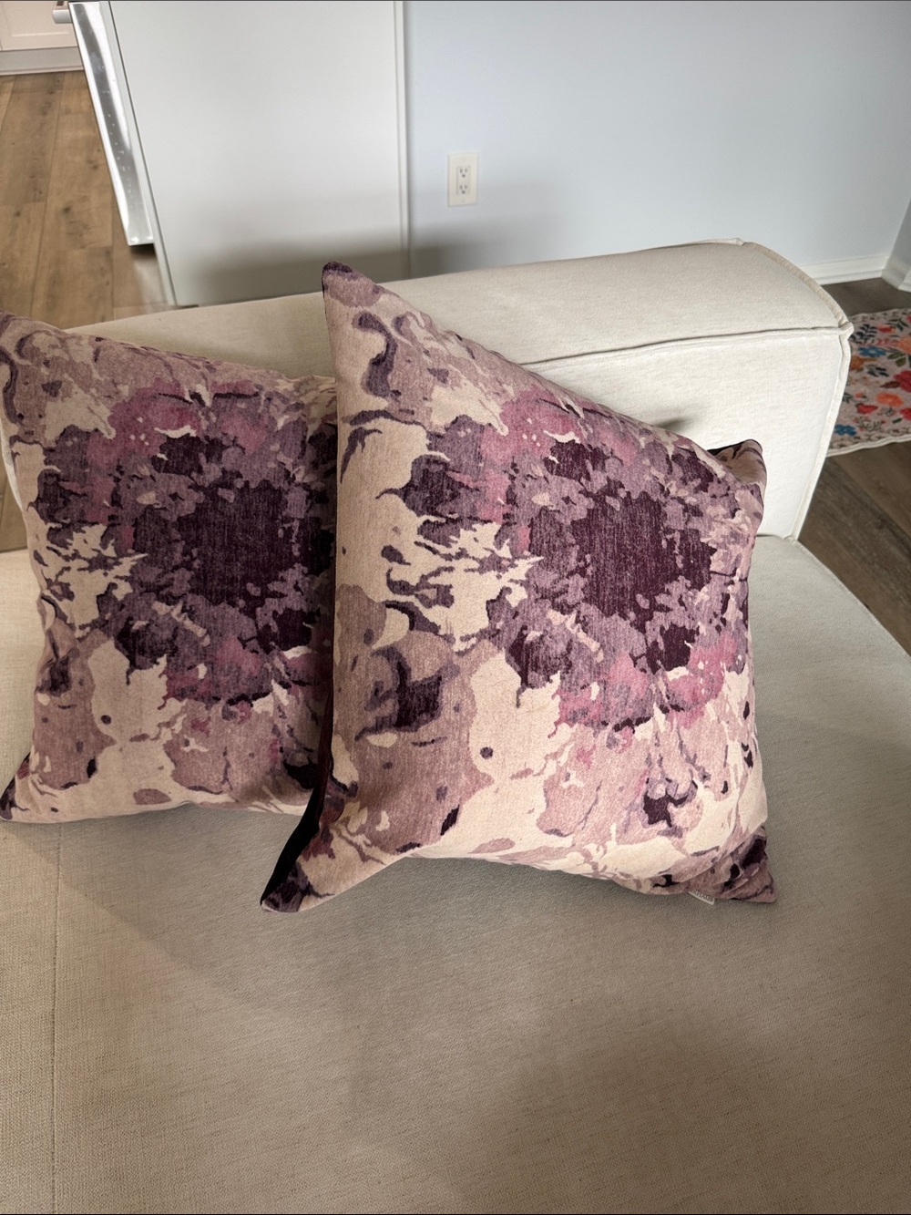Arhaus pillow covers 22x22 - set of 2